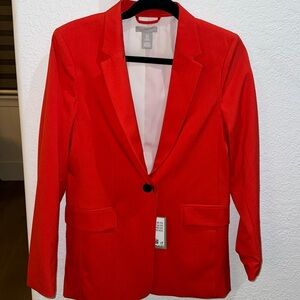 HM red jacket